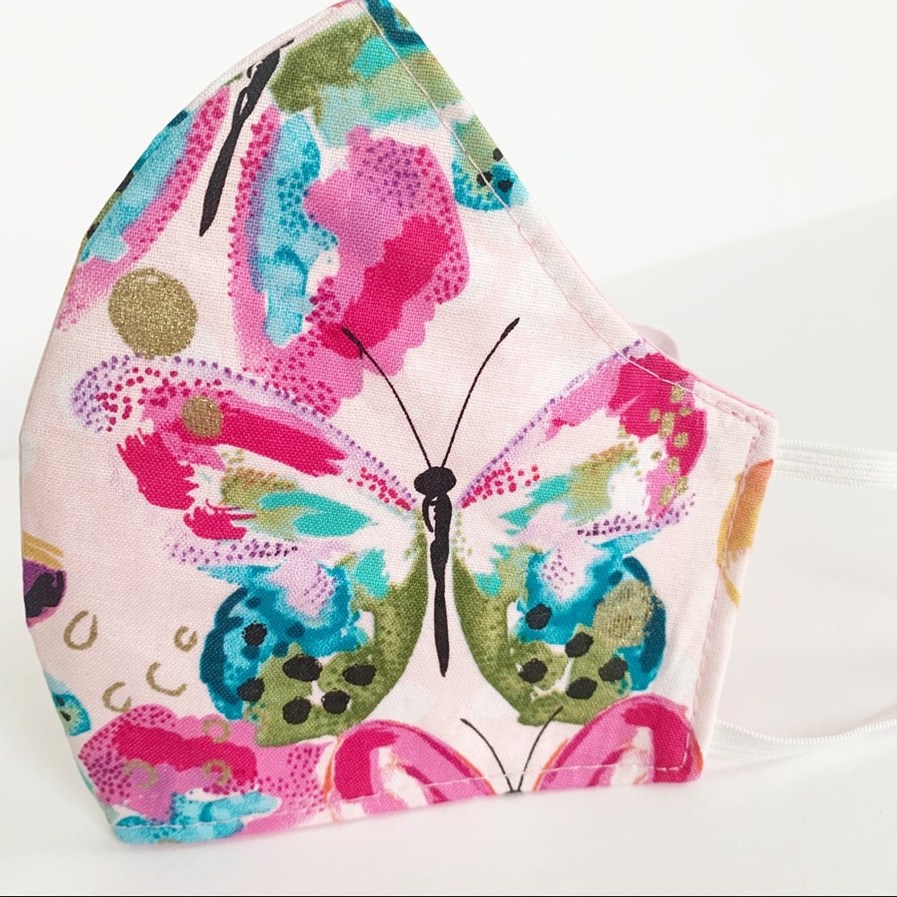 3 for $25 Triple layer face mask handmade